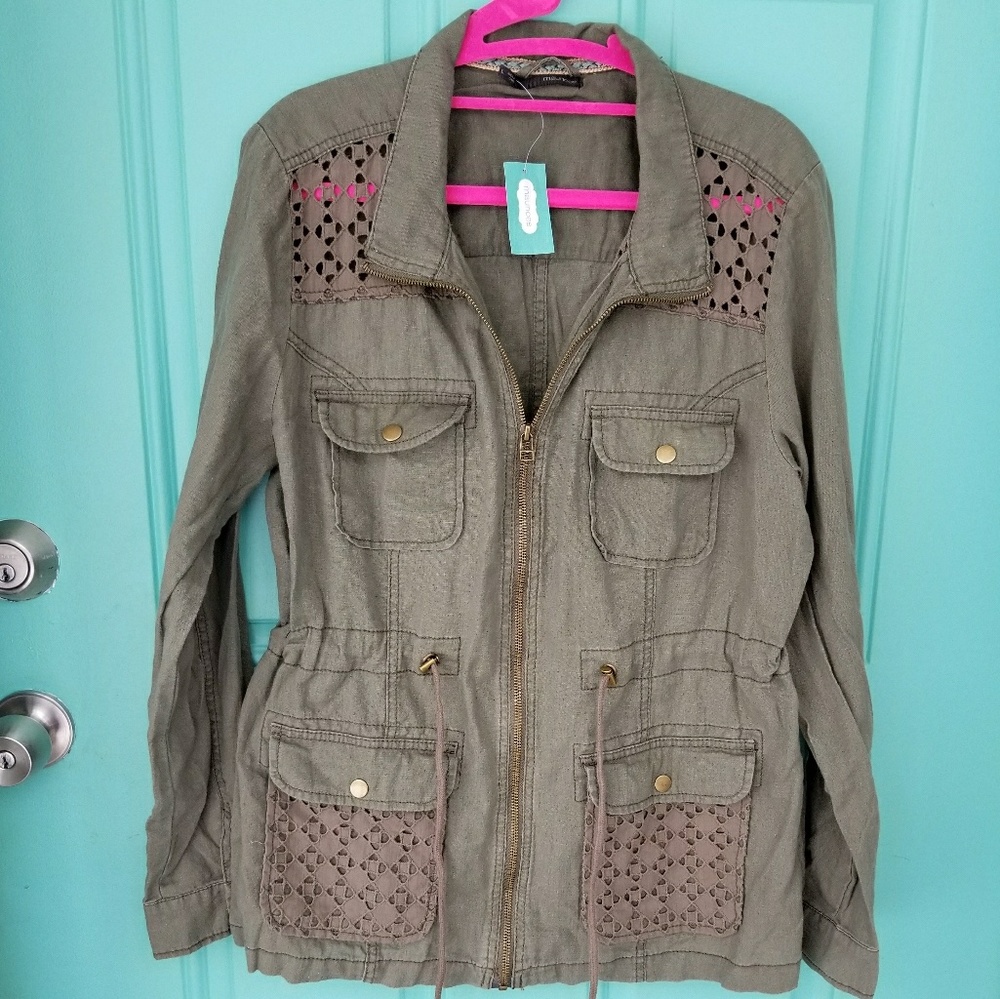 |MAURICES| Lightweight Olive Green Jacket